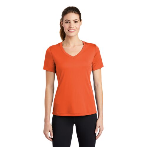 Ladies PosiCharge® Competitor™ V Neck Tee Thumbnail
