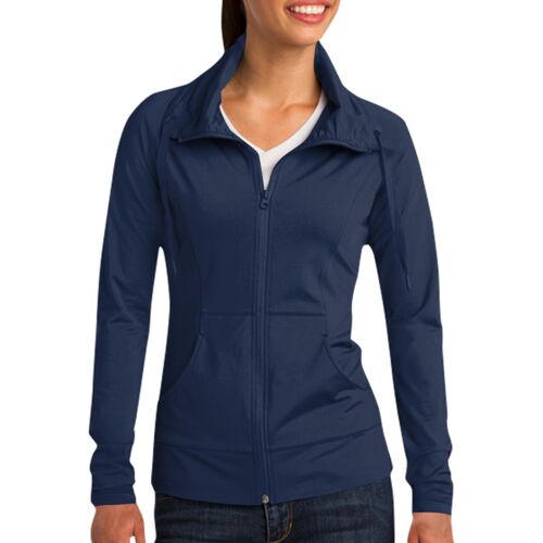 Ladies Sport Wick ® Stretch Full Zip Jacket Thumbnail