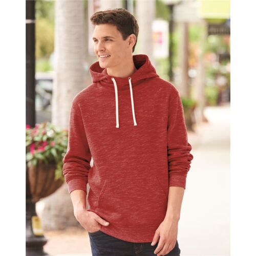 Mélange Fleece Hooded Sweatshirt Thumbnail