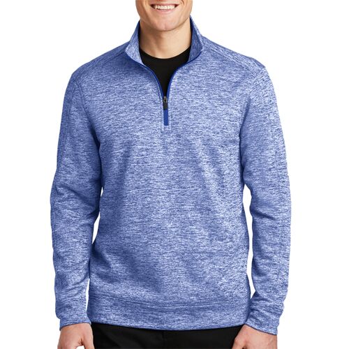 PosiCharge ® Electric Heather Fleece 1/4 Zip Pullover Thumbnail