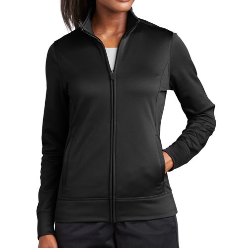 Sport-Tek® Women's Sport-Wick® Fleece Full-Zip Jacket Thumbnail