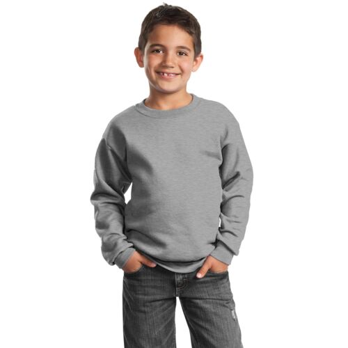 Youth Core Fleece Crewneck Sweatshirt (NAME OPTION) Thumbnail