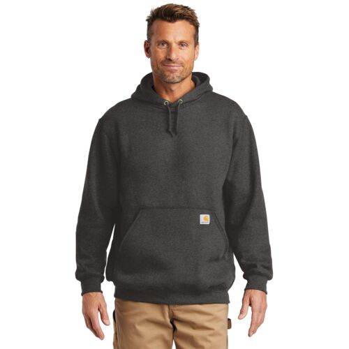 Carhartt ® Midweight Hooded Sweatshirt (Sherriff Goslin ALL WHITE) Thumbnail