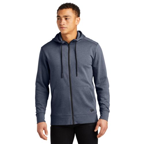 New Era® Tri-Blend Fleece Full-Zip Hoodie (Next Level) Thumbnail