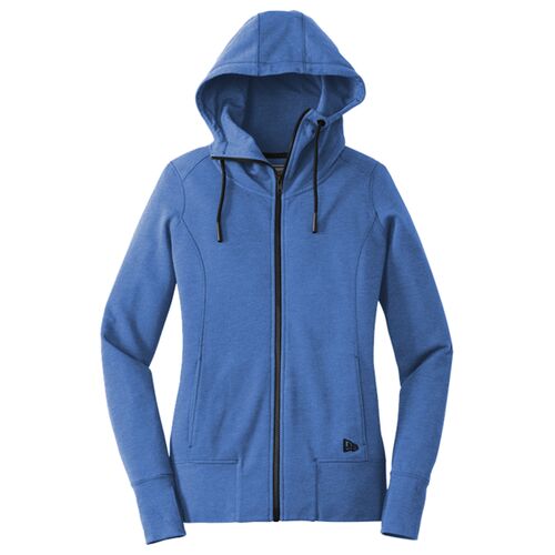 New Era® Women's Tri-Blend Fleece Full-Zip Hoodie (Next Level) Thumbnail