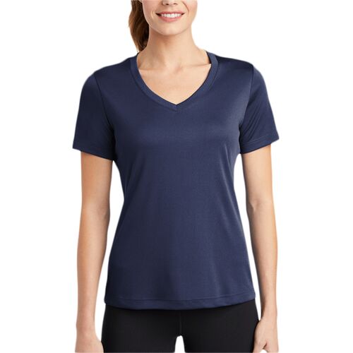 Women's PosiCharge® Competitor™ V-Neck Tee (Custom Fields Enabled) Thumbnail