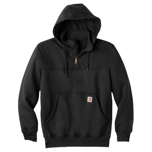 Rain Defender® Paxton Heavyweight Hooded Zip Mock Sweatshirt Thumbnail