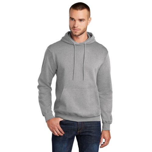 Core Fleece Pullover Hooded Sweatshirt - Left Chest Thumbnail
