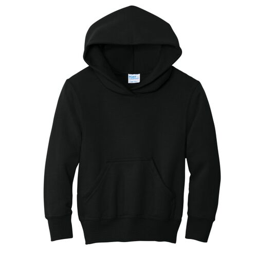 Youth Core Fleece Pullover Hooded Sweatshirt - L. Chest Thumbnail