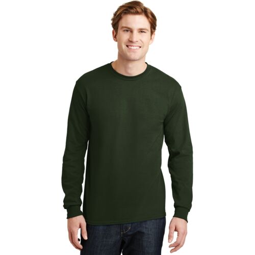 DryBlend ® 50 Cotton/50 Poly Long Sleeve T Shirt - L. Chest Thumbnail