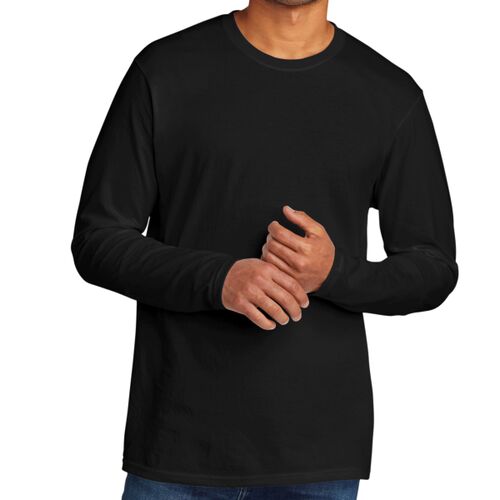 Tri Blend Long Sleeve Tee - L. Chest Thumbnail