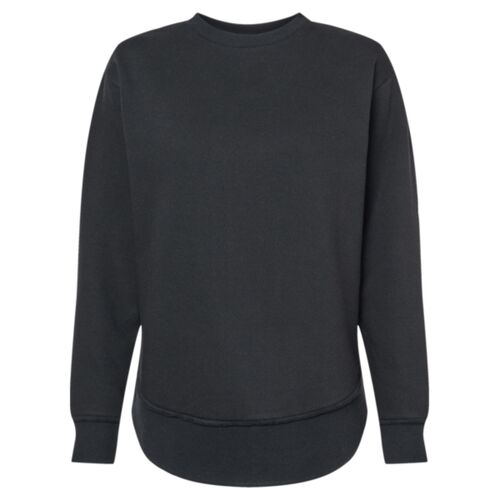 Women's Weekend Fleece Crewneck Sweatshirt - left chest Thumbnail