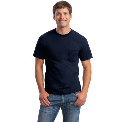 Ultra Cotton ® 100% Cotton T Shirt with Pocket - left chest  Thumbnail