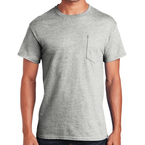Ultra Cotton ® 100% Cotton T Shirt with Pocket - left chest  Thumbnail