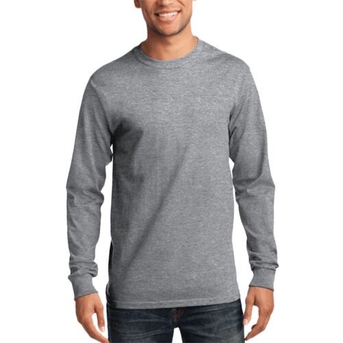 Long Sleeve Essential Tee - left chest  Thumbnail