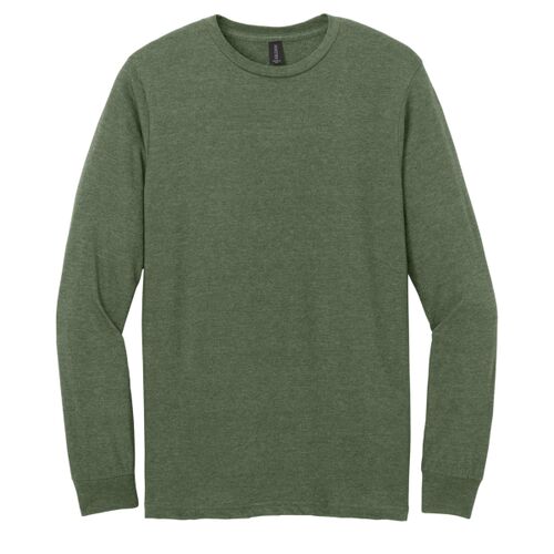 Softstyle ® CVC Long Sleeve Tee - left chest  Thumbnail