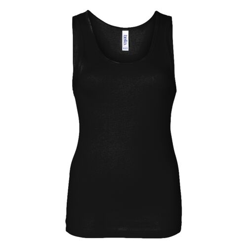 Women's Baby Rib Tank - left chest  Thumbnail