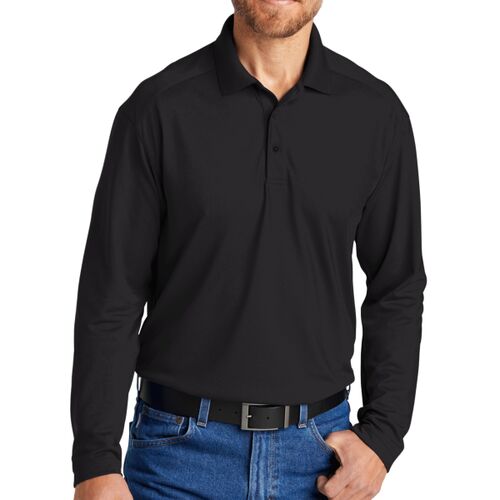 Select Lightweight Snag Proof Long Sleeve Polo - left chest  Thumbnail