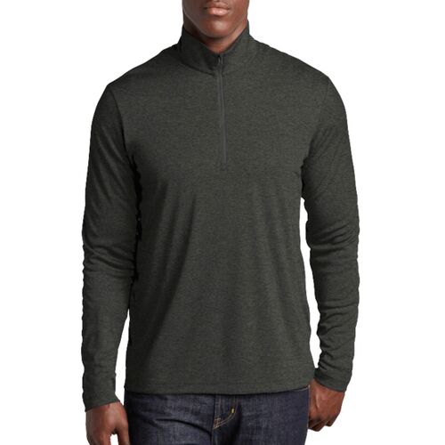 Sport-Tek® Endeavor 1/2-Zip Pullover - left chest  Thumbnail