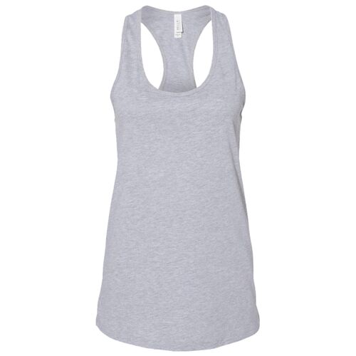 Women's Jersey Racerback Tank - left chest  Thumbnail