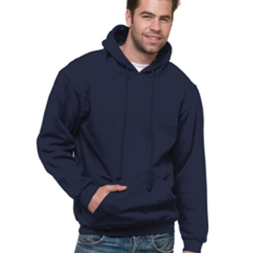 Unisex Union-Made Hooded Sweatshirt - left chest  Thumbnail