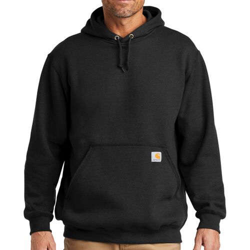 Tall Midweight Hooded Sweatshirt - left chest  Thumbnail