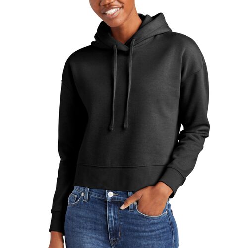 District® Women’s V.I.T.™ Fleece Hoodie - left chest  Thumbnail