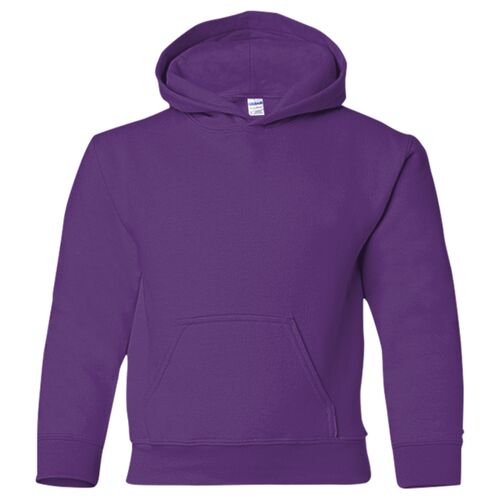 Heavy Blend™ Youth Hooded Sweatshirt - left chest  Thumbnail