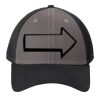 Snapback Contrast Front Mesh Cap Thumbnail