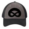 Snapback Contrast Front Mesh Cap Thumbnail