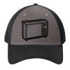Snapback Contrast Front Mesh Cap Thumbnail