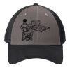 Snapback Contrast Front Mesh Cap Thumbnail