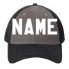 Snapback Contrast Front Mesh Cap Thumbnail