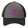 Snapback Contrast Front Mesh Cap Thumbnail