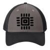 Snapback Contrast Front Mesh Cap Thumbnail