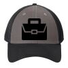 Snapback Contrast Front Mesh Cap Thumbnail