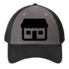 Snapback Contrast Front Mesh Cap Thumbnail