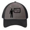Snapback Contrast Front Mesh Cap Thumbnail