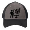 Snapback Contrast Front Mesh Cap Thumbnail
