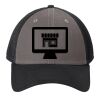 Snapback Contrast Front Mesh Cap Thumbnail