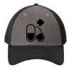 Snapback Contrast Front Mesh Cap Thumbnail