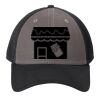 Snapback Contrast Front Mesh Cap Thumbnail